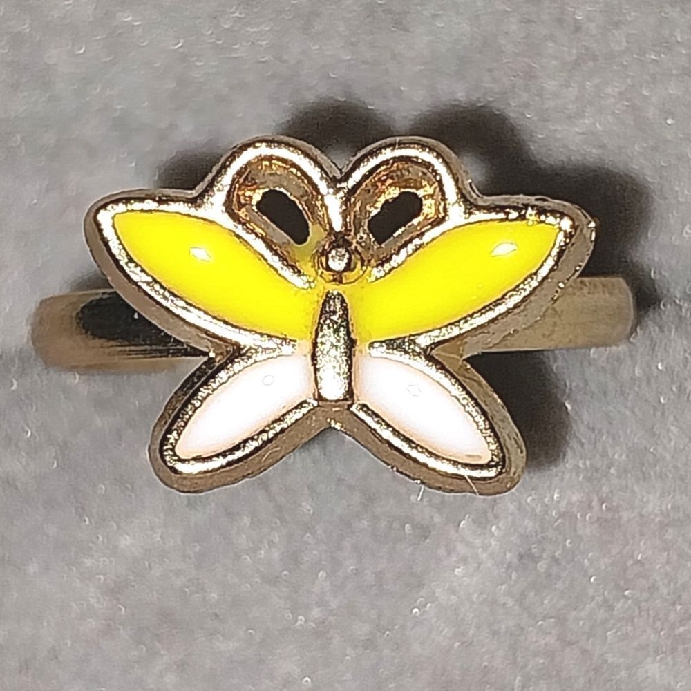 Super cute girls jeweled adjustable ring - Picture 1 of 4